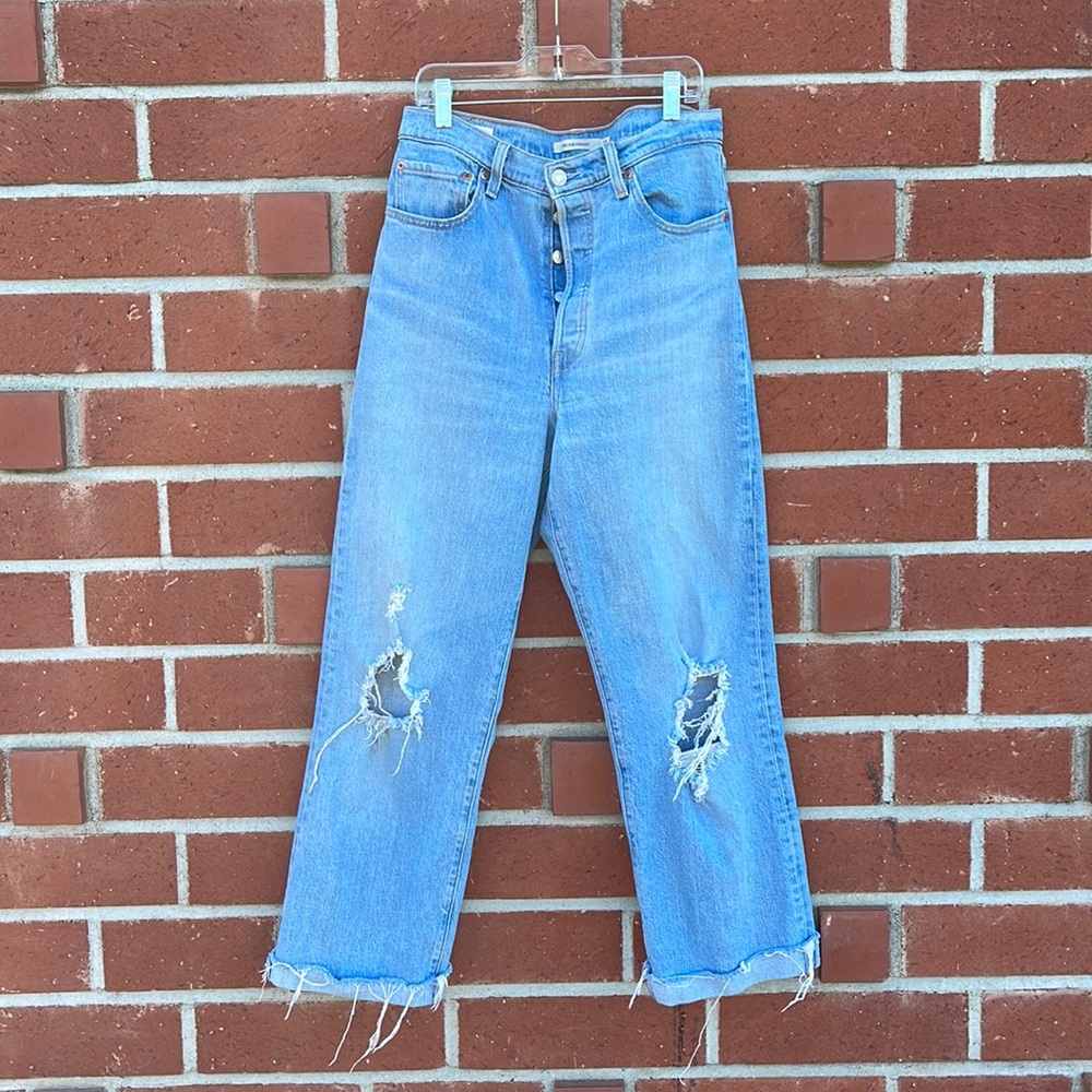 Levi's Ribcage Straight Ankle Jeans